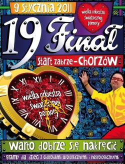 plakat XIX finału WOŚP